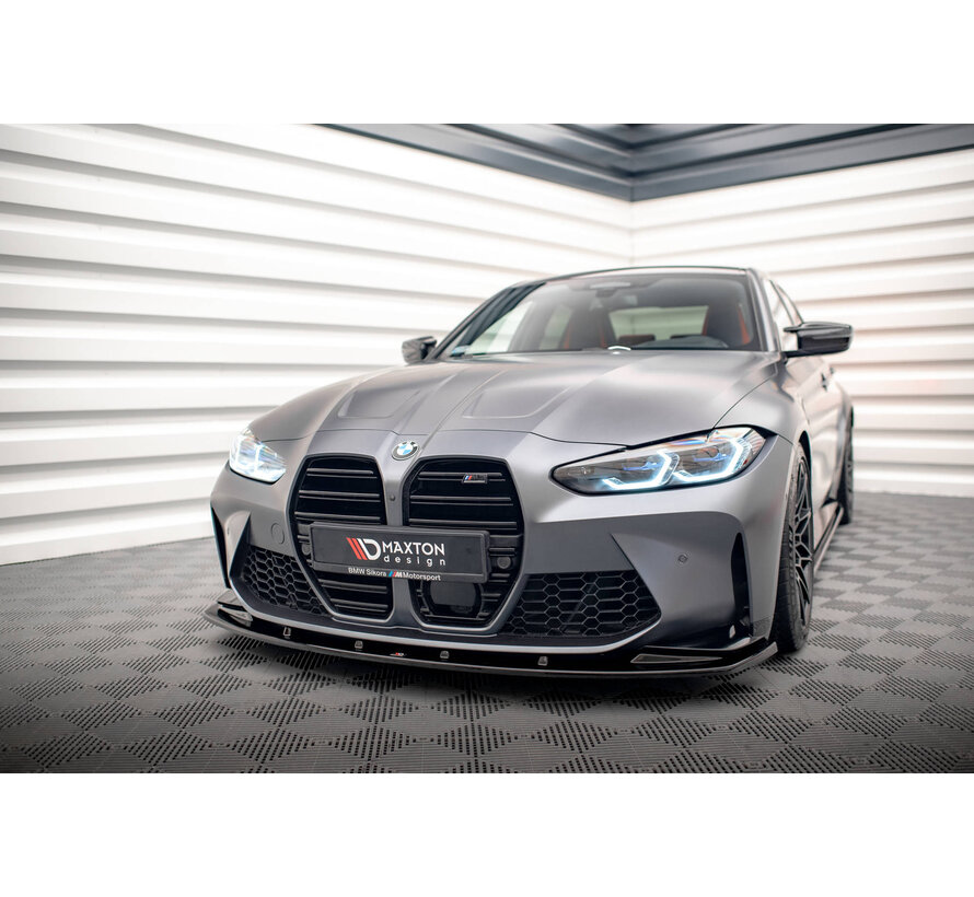 Maxton Design Front Splitter V.1 passend voor BMW M3 Sedan / Touring G80 / G81