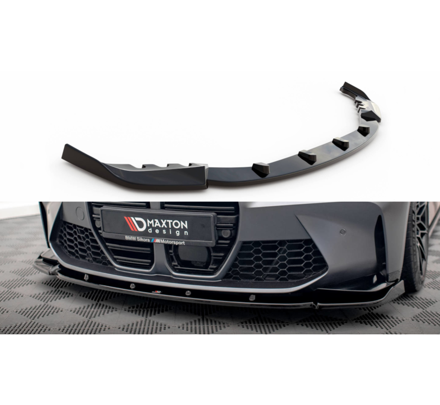 Maxton Design Front Splitter V.3 passend voor BMW M3 Sedan / Touring G80 / G81