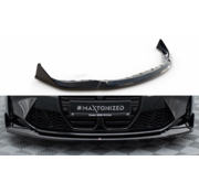 Maxton Design Maxton Design Front Splitter V.4 CSL Look BMW M3 Sedan / Touring G80 / G81