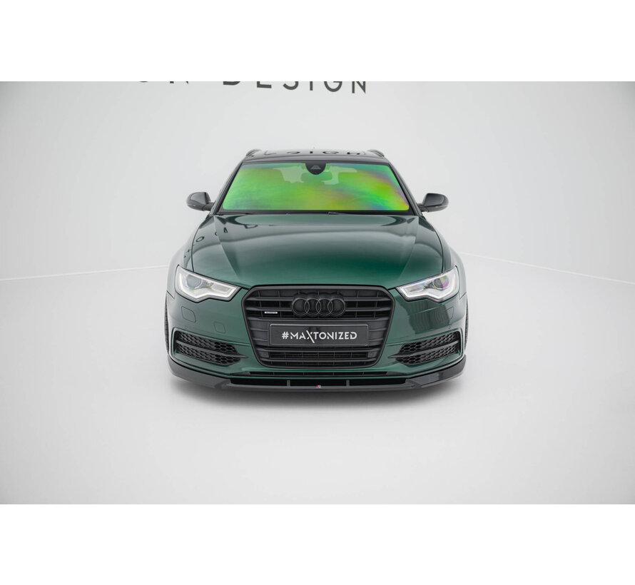 Maxton Design Front Splitter V.3 Audi A6 S-line / S6 C7