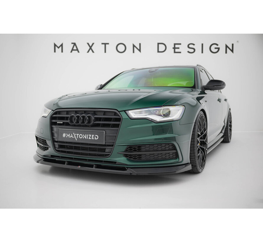 Maxton Design Front Splitter V.3 Audi A6 S-line / S6 C7