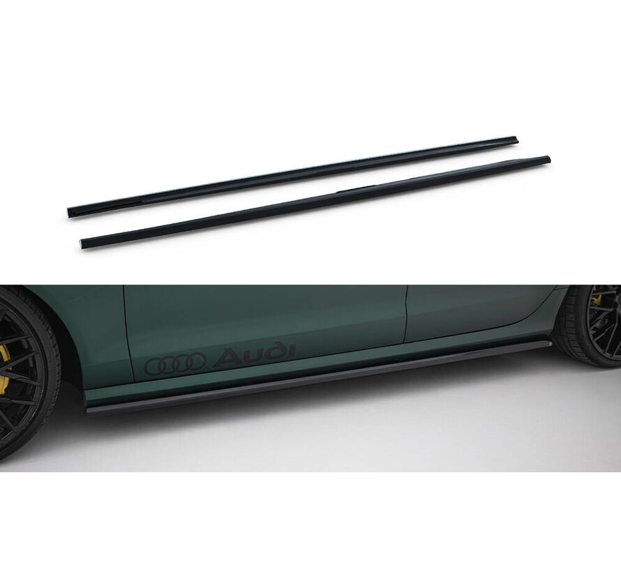 Maxton Design Side Skirts Diffusers V.2 Audi A6 S-line / S6 C7