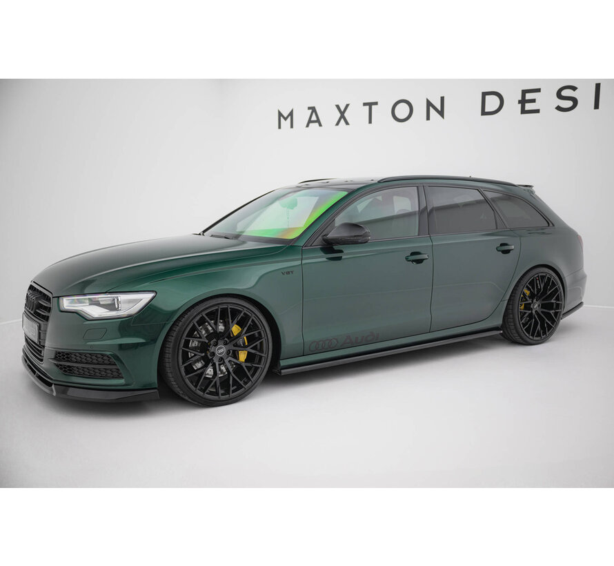 Maxton Design Side Skirts Diffusers V.2 Audi A6 S-line / S6 C7