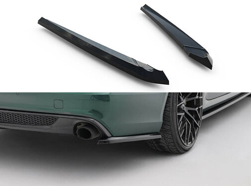 Maxton Design Maxton Design Rear Side Splitters V.2 Audi A6 S-line Avant C7