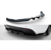Maxton Design Maxton Design Rear Splitter (with vertical bars) V.1 Tesla Model 3 Performance Mk1 Facelift