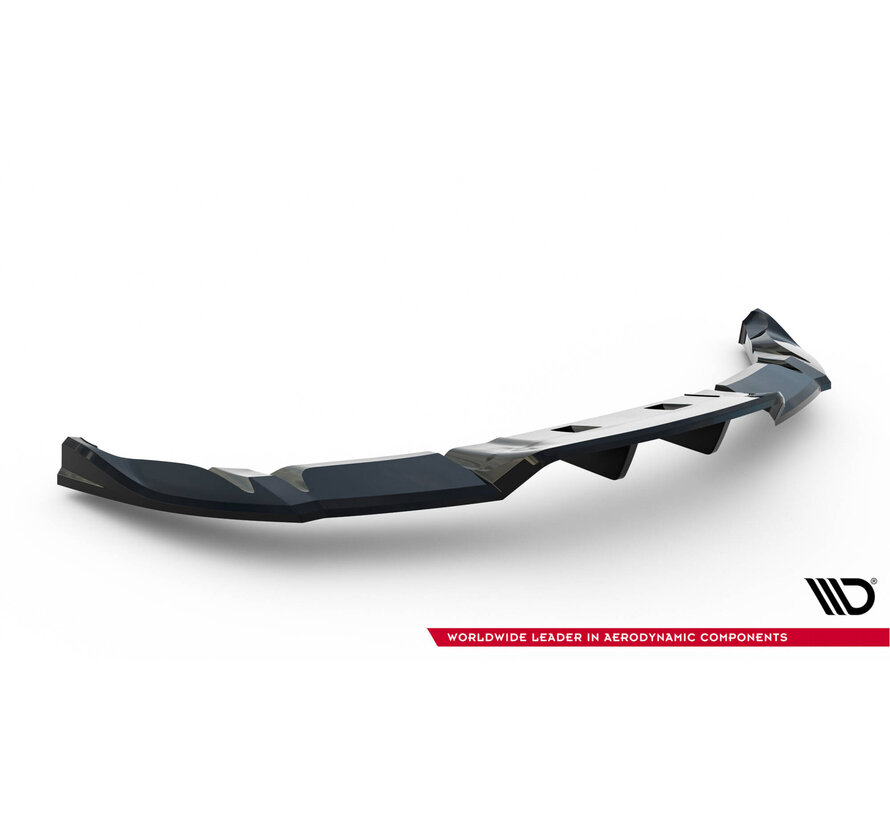 Maxton Design Rear Splitter (with vertical bars) V.1 Tesla Model 3 Performance Mk1 Facelift