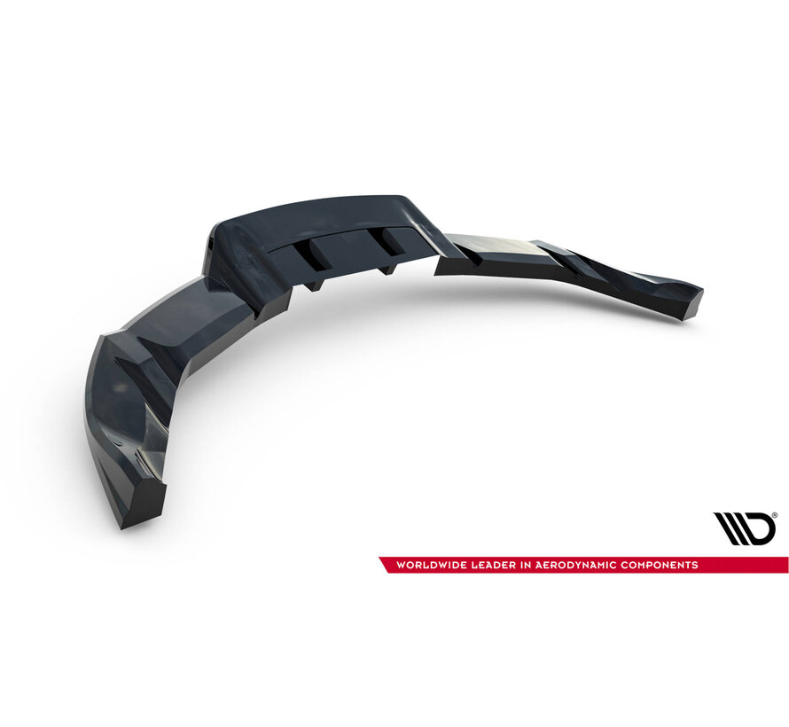 Maxton Design Rear Splitter (with vertical bars) V.1 Tesla Model 3 Performance Mk1 Facelift