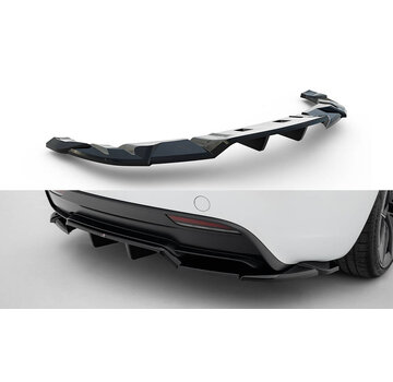 Maxton Design Maxton Design Rear Splitter (with vertical bars) V.2 Tesla Model 3 Performance Mk1 Facelift
