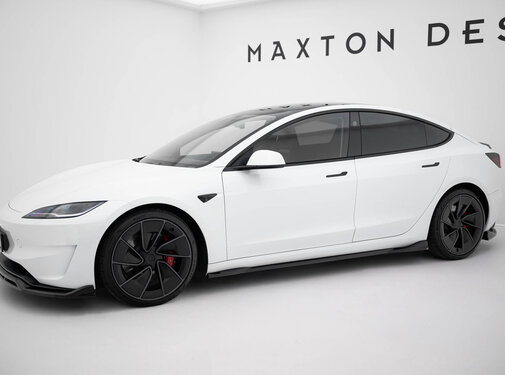 Maxton Design Maxton Design Set of Splitters Tesla Model 3 Performance Mk1 Facelift