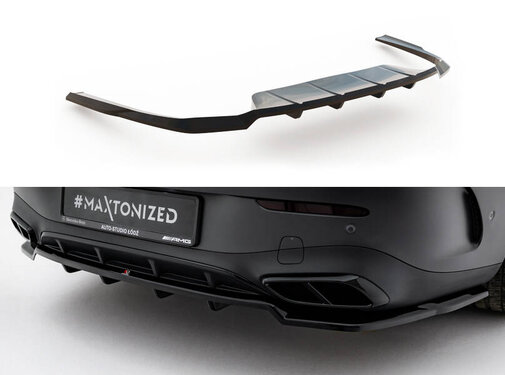 Maxton Design Maxton Design Rear Splitter (with vertical bars) Mercedes-Benz CLE AMG-Line C236