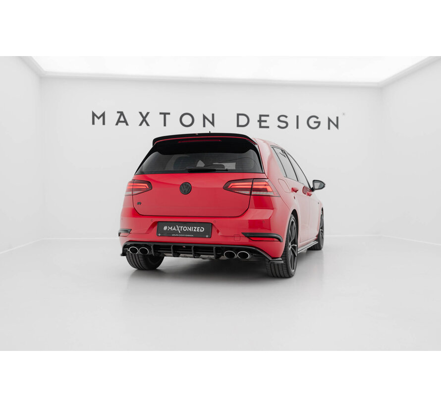 Maxton Design Rear Valance Volkswagen Golf R Hatchback R Mk7 Facelift