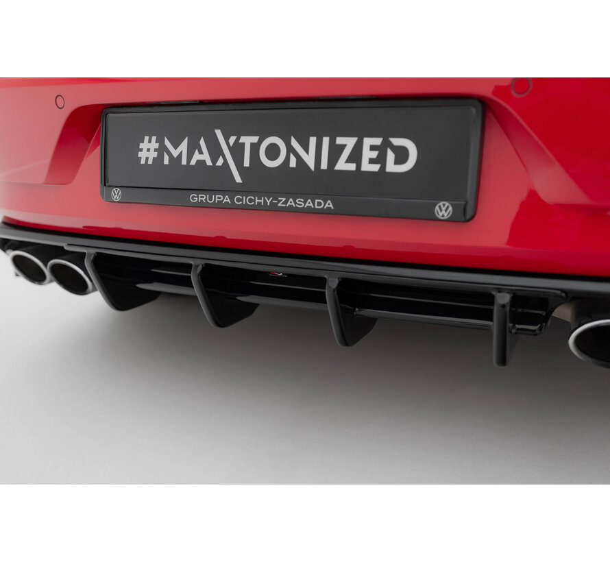 Maxton Design Rear Valance Volkswagen Golf R Hatchback R Mk7 Facelift