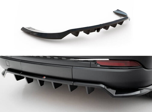 Maxton Design Maxton Design Rear Splitter (with vertical bars) Jeep Grand Cherokee Trailhawk Mk5