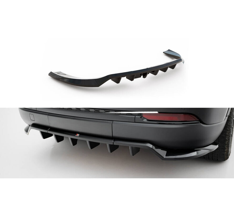 Maxton Design Rear Splitter (with vertical bars) Jeep Grand Cherokee Trailhawk Mk5