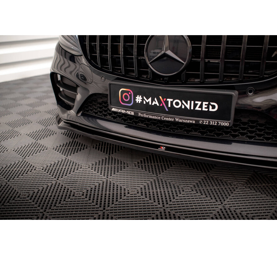 Maxton Design Set of Splitters Mercedes-Benz C AMG-Line Sedan / Estate W205 Facelift / S205 Facelift