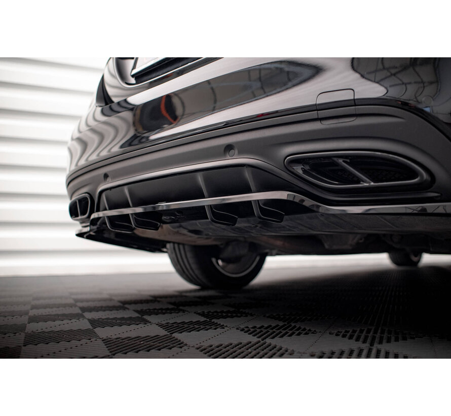 Maxton Design Set of Splitters Mercedes-Benz C AMG-Line Sedan / Estate W205 Facelift / S205 Facelift