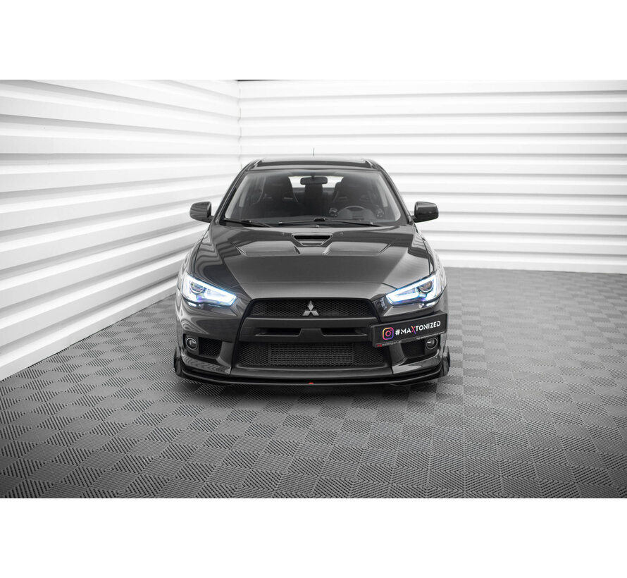 Maxton Design Front Flaps Mitsubishi Lancer EVO X