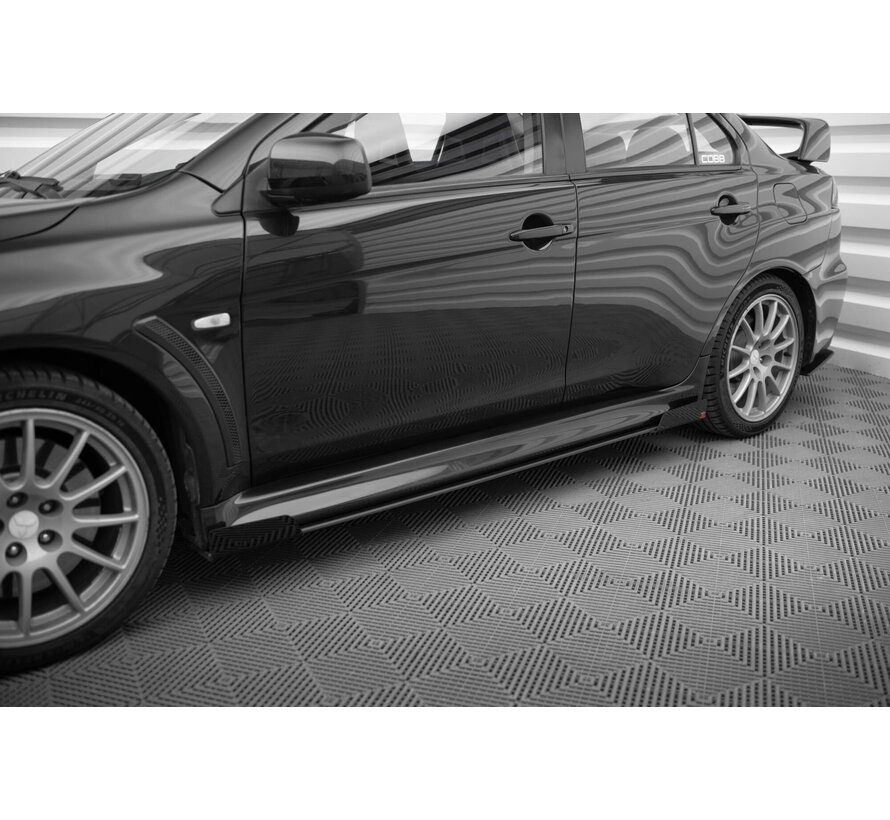 Maxton Design Side Flaps Mitsubishi Lancer EVO X
