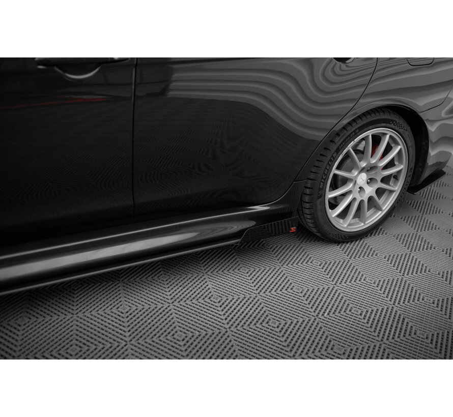 Maxton Design Side Flaps Mitsubishi Lancer EVO X
