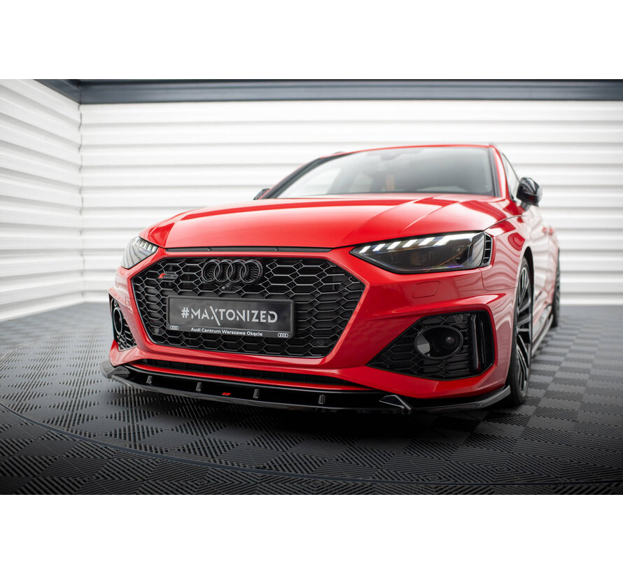 Maxton Design Set of Splitters Audi RS4 B9 Facelift