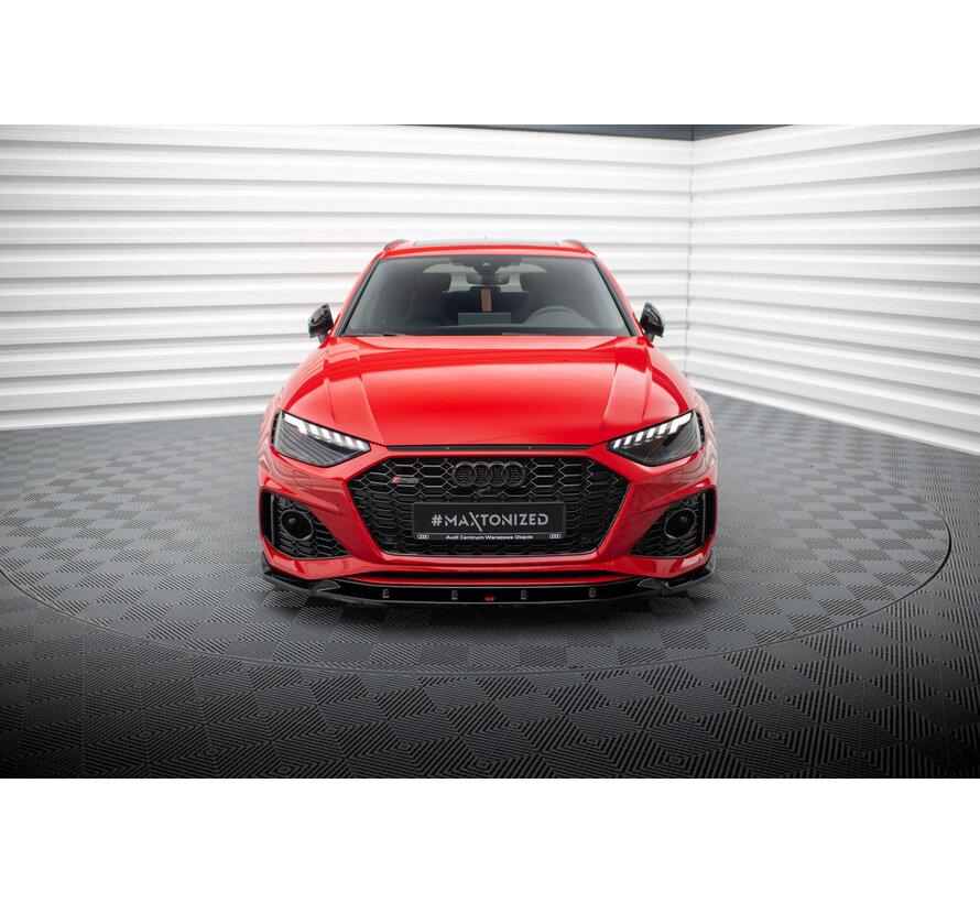 Maxton Design Set of Splitters Audi RS4 B9 Facelift