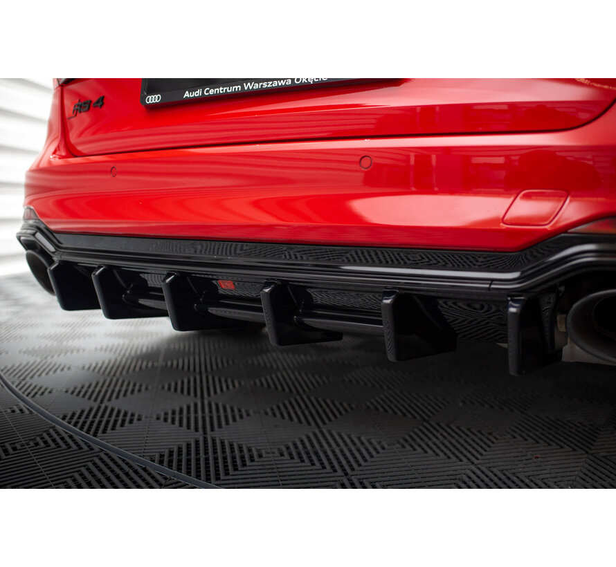 Maxton Design Set of Splitters Audi RS4 B9 Facelift
