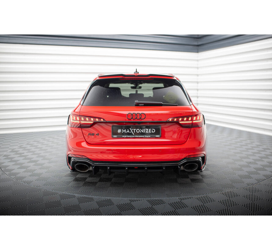 Maxton Design Set of Splitters Audi RS4 B9 Facelift