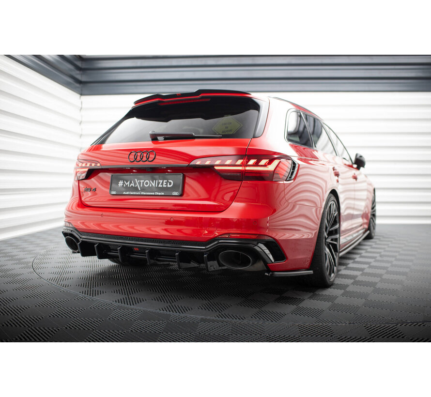 Maxton Design Set of Splitters Audi RS4 B9 Facelift