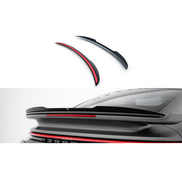 Maxton Design Maxton Design Spoiler Cap Porsche 911 Turbo S Sport Package 992