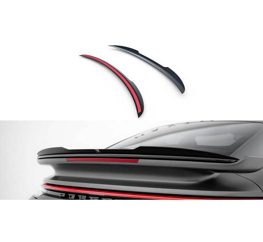 Maxton Design Spoiler Cap Porsche 911 Turbo S Sport Package 992