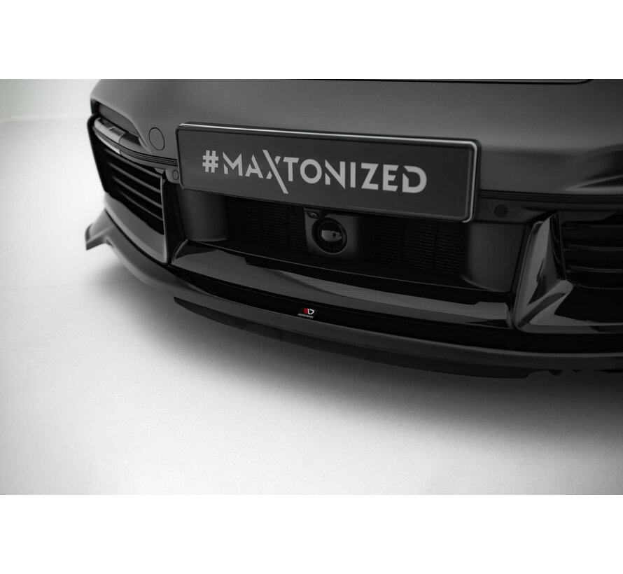 Maxton Design Front Splitter Porsche 911 Turbo S Sport Package 992