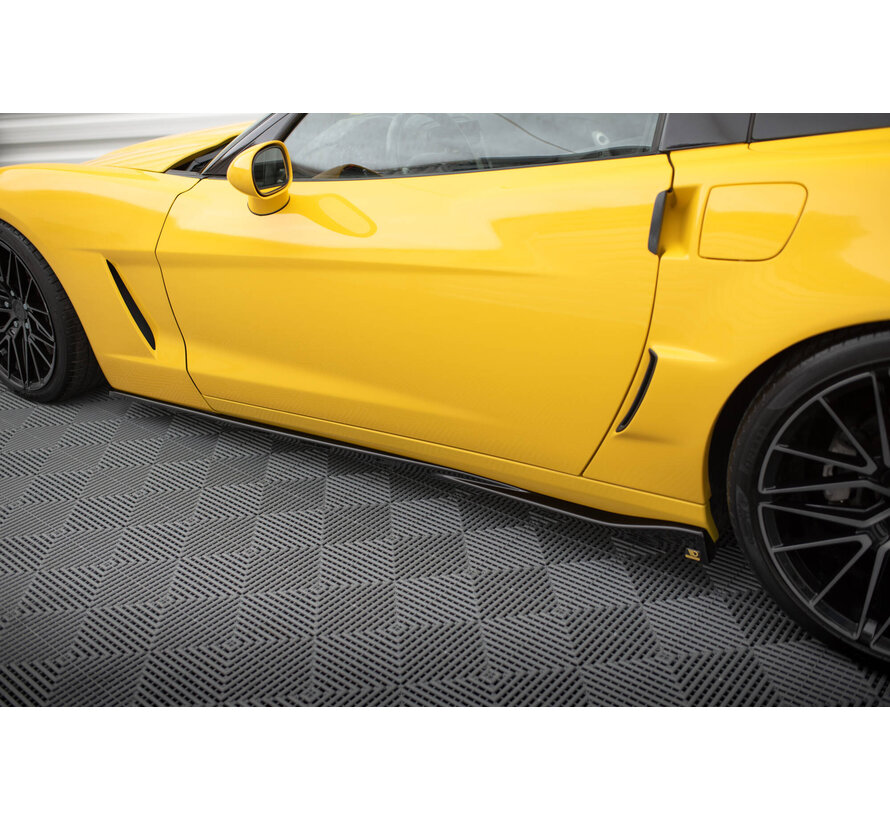 Maxton Design Set of Splitters Chevrolet Corvette C6