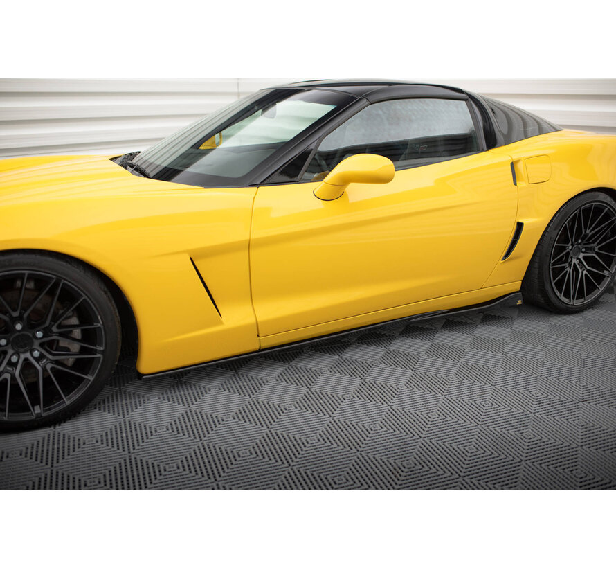 Maxton Design Set of Splitters Chevrolet Corvette C6