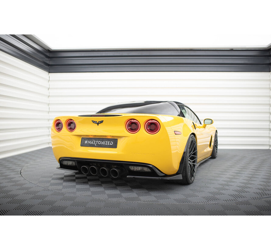 Maxton Design Set of Splitters Chevrolet Corvette C6