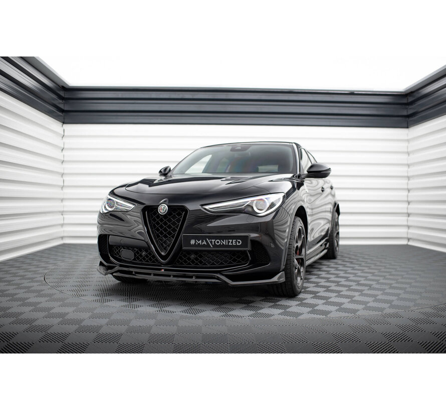 Maxton Design Set of Splitters Alfa Romeo Stelvio Quadrifoglio Mk1
