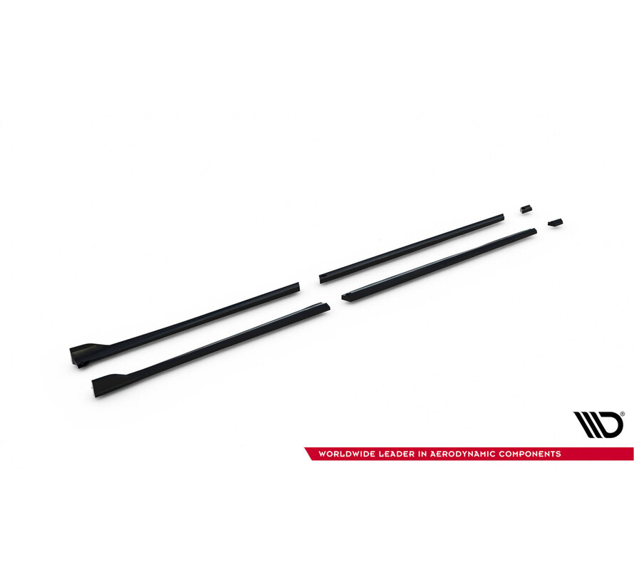 Maxton Design Side Skirts Diffusers Mercedes-Benz V-Class Long AMG-Line W447