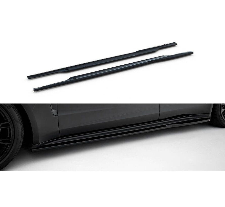 Maxton Design Side Skirts Diffusers V.2 Porsche Panamera Turbo S E-Hybrid / Panamera E-Hybrid 971