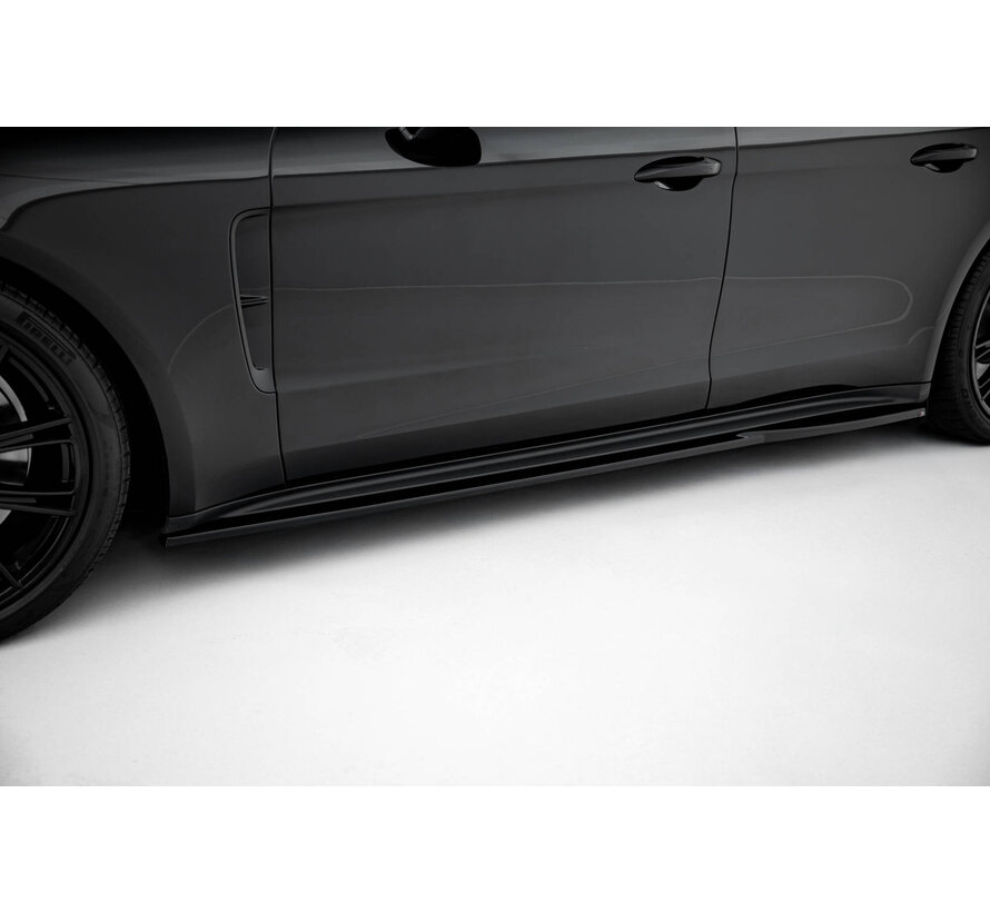 Maxton Design Side Skirts Diffusers V.2 Porsche Panamera Turbo S E-Hybrid / Panamera E-Hybrid 971