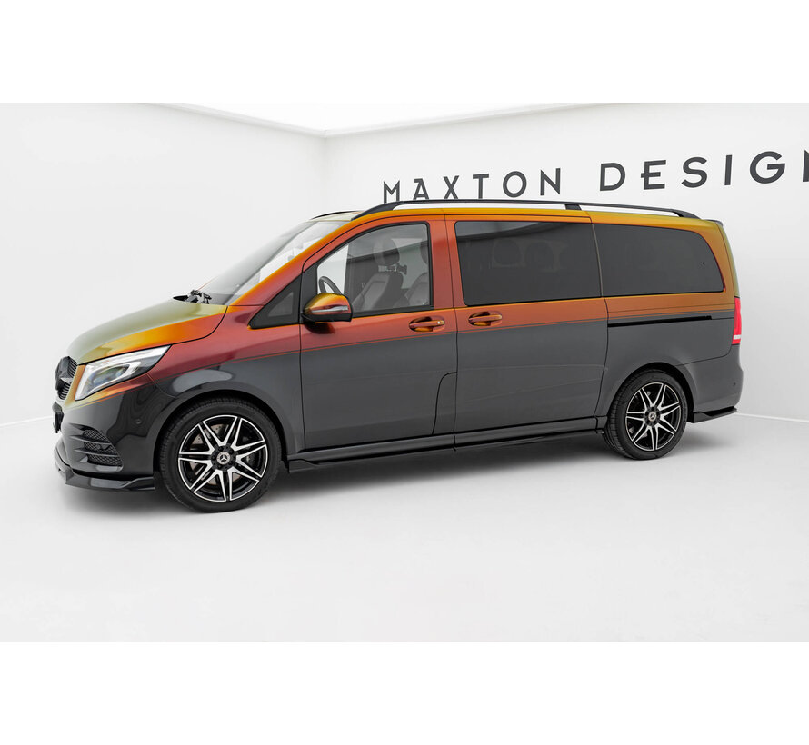 Maxton Design Set of Splitters Mercedes-Benz V-Class Long AMG-Line W447 Facelift