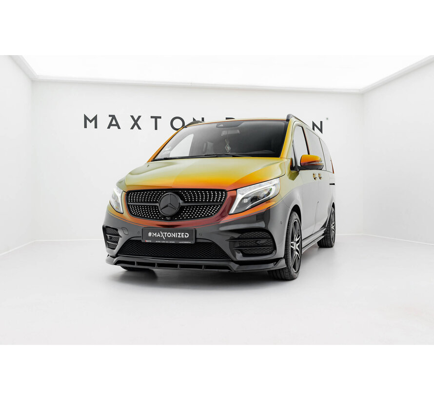 Maxton Design Set of Splitters Mercedes-Benz V-Class Long AMG-Line W447 Facelift
