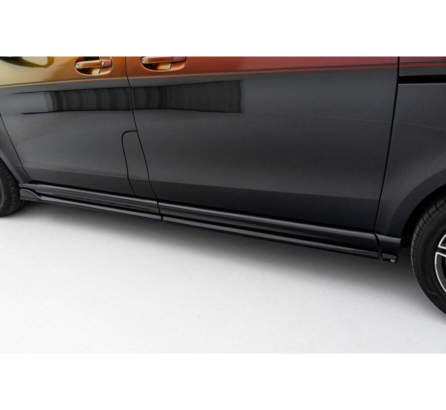 Maxton Design Set of Splitters Mercedes-Benz V-Class Long AMG-Line W447 Facelift