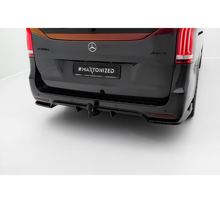 Maxton Design Set of Splitters Mercedes-Benz V-Class Long AMG-Line W447 Facelift