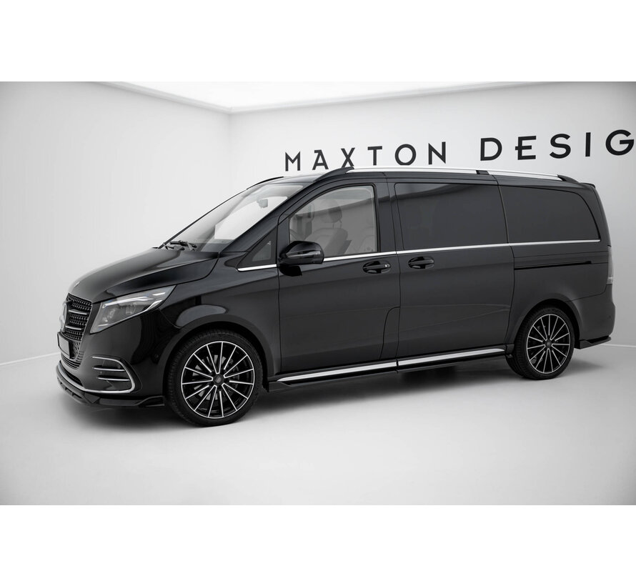 Maxton Design Set of Splitters Mercedes-Benz V-Class Long AMG-Line W447 Facelift 2
