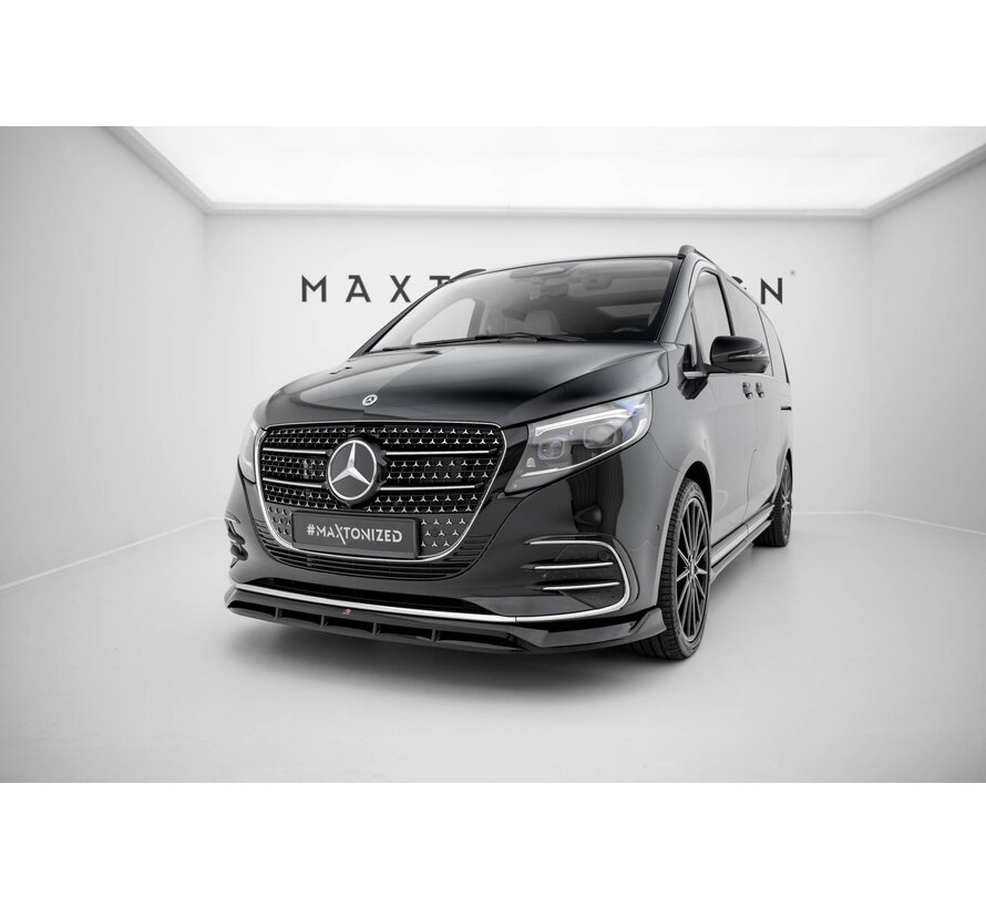 Maxton Design Set of Splitters Mercedes-Benz V-Class Long AMG-Line W447 Facelift 2