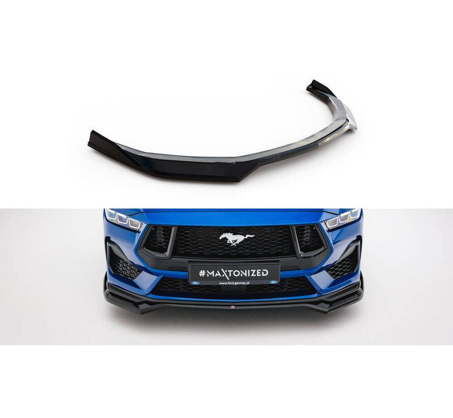 Maxton Design Front Splitter V.1 Ford Mustang GT Mk7