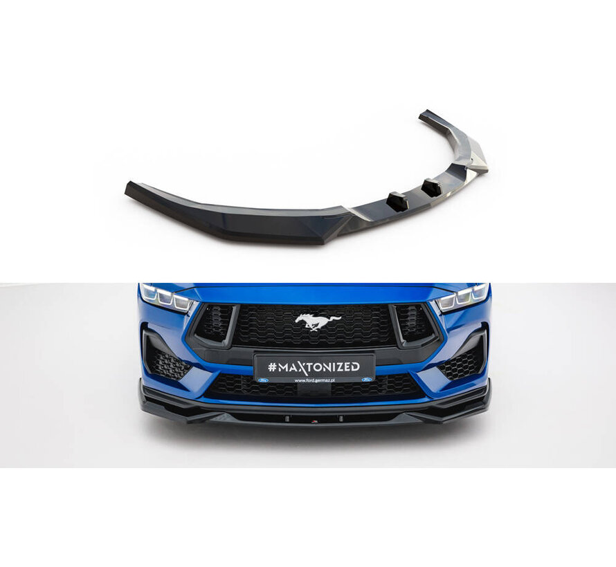 Maxton Design Front Splitter V.2 Ford Mustang GT Mk7