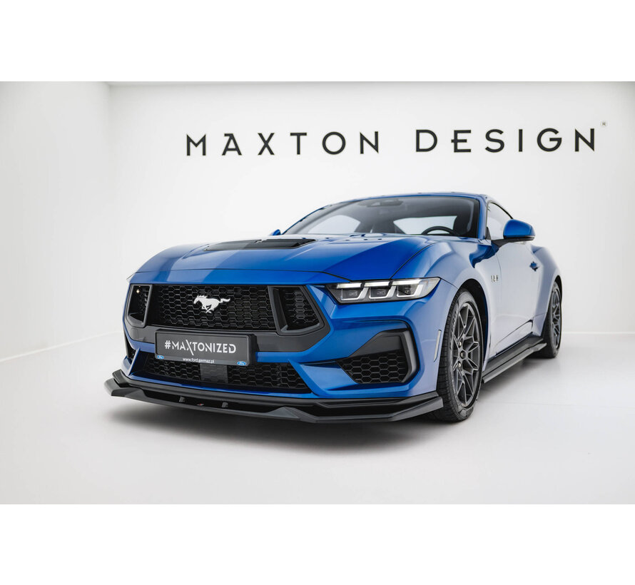 Maxton Design Front Splitter V.2 Ford Mustang GT Mk7