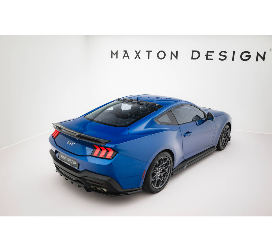 Maxton Design The extension of the rear window Ford Mustang GT Mk7