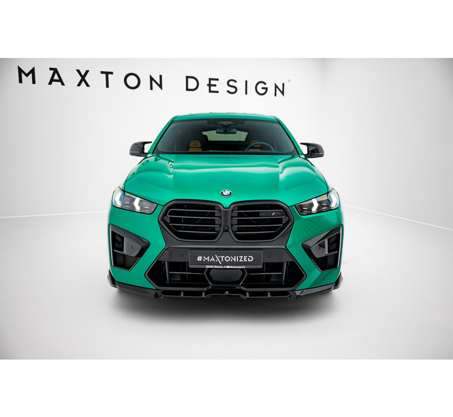 Maxton Design Front Splitter V.1 BMW X6 M F96 Facelift