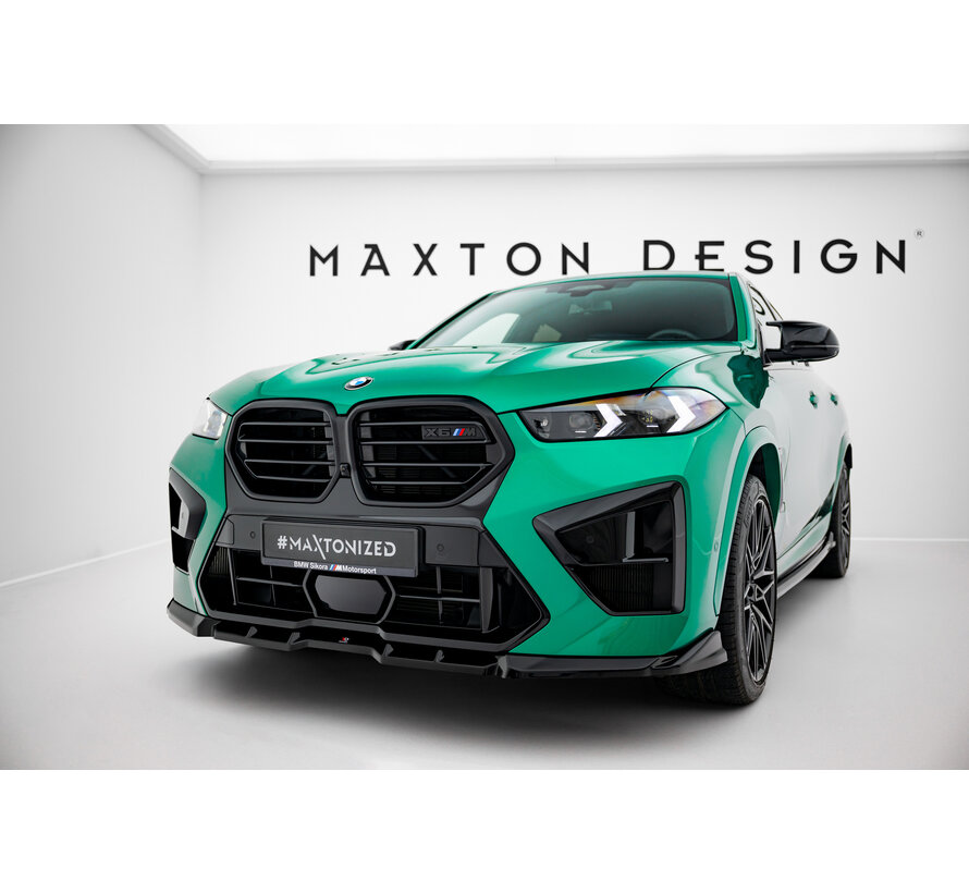Maxton Design Front Splitter V.1 BMW X6 M F96 Facelift